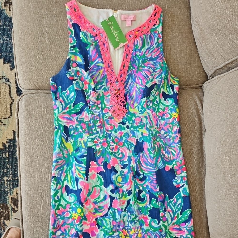 Lilly Pulitzer Multicolor Textured Dress